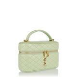 Gaby vanity leather bag