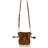 Jamie mini suede shoulder pouch