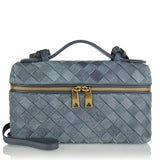 Bottega Veneta Bang Bang suede leather vanity case