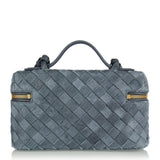Bottega Veneta Bang Bang suede leather vanity case