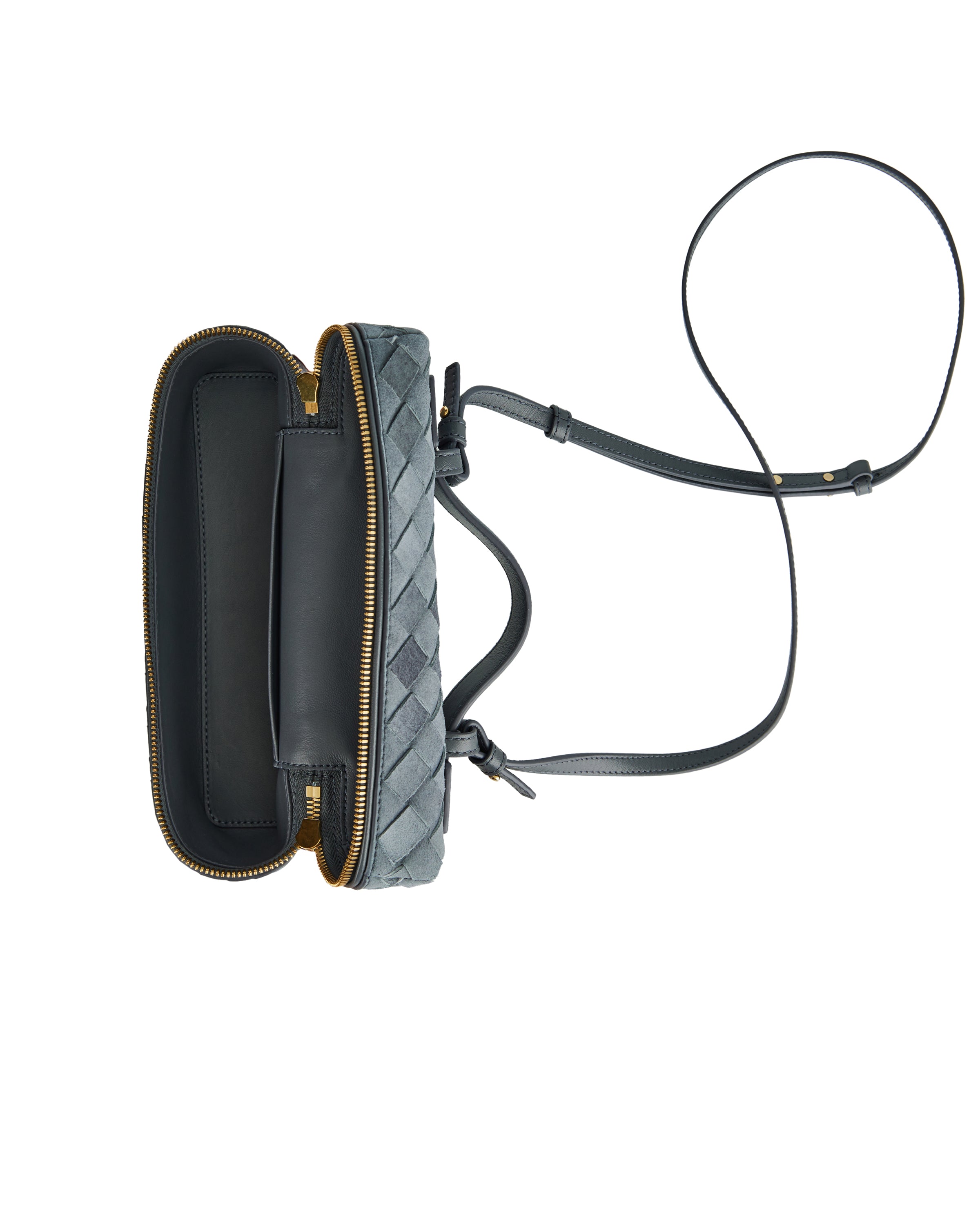 Bottega Veneta Bang Bang suede leather vanity case – Luisa World