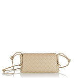 Notturno leather shoulder bag