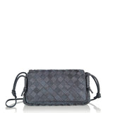 Bottega Veneta Notturno Intrecciato suede bag