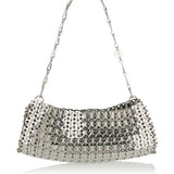 Rabanne 1969 metal disc clutch bag