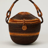 Johanna Ortiz Rooted grace werregue palm top handle bag