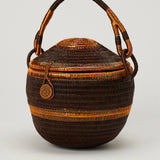 Johanna Ortiz Rooted grace werregue palm top handle bag