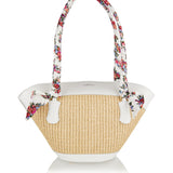 Capri Small raffia shoulder bag
