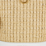 Floral-print bucket bag