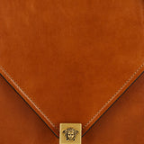 Severine leather top-handle bag
