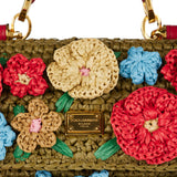 My Sicily raffia crochet handbag