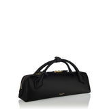 Alaïa Le teckel satin clutch