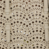 Alaia Mina 25 suede tote