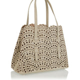 Alaia Mina 25 suede tote