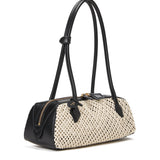 Alaïa Le Teckel medium woven shoulder bag