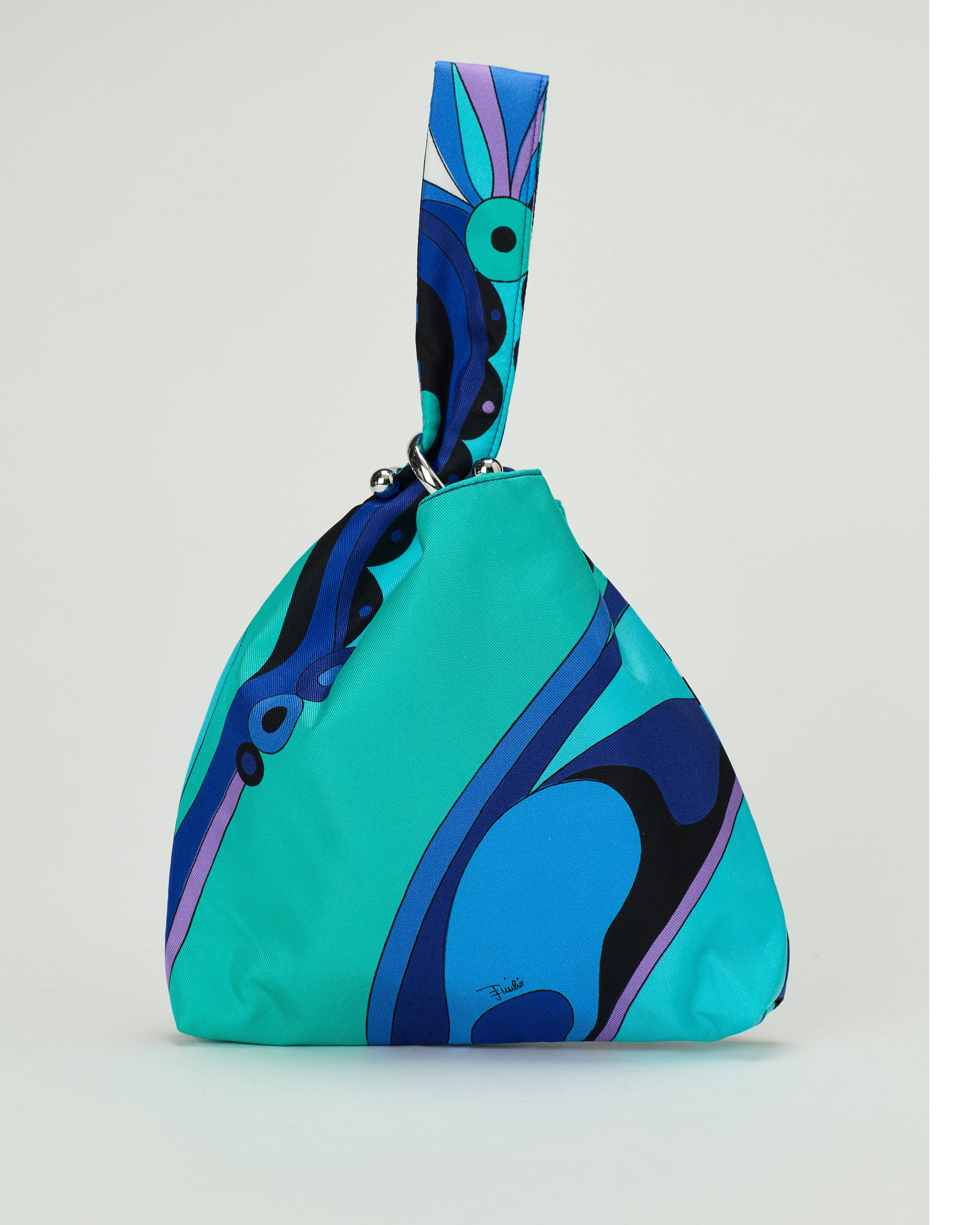 Pucci Orchidee print Emilio silk bag – Luisa World