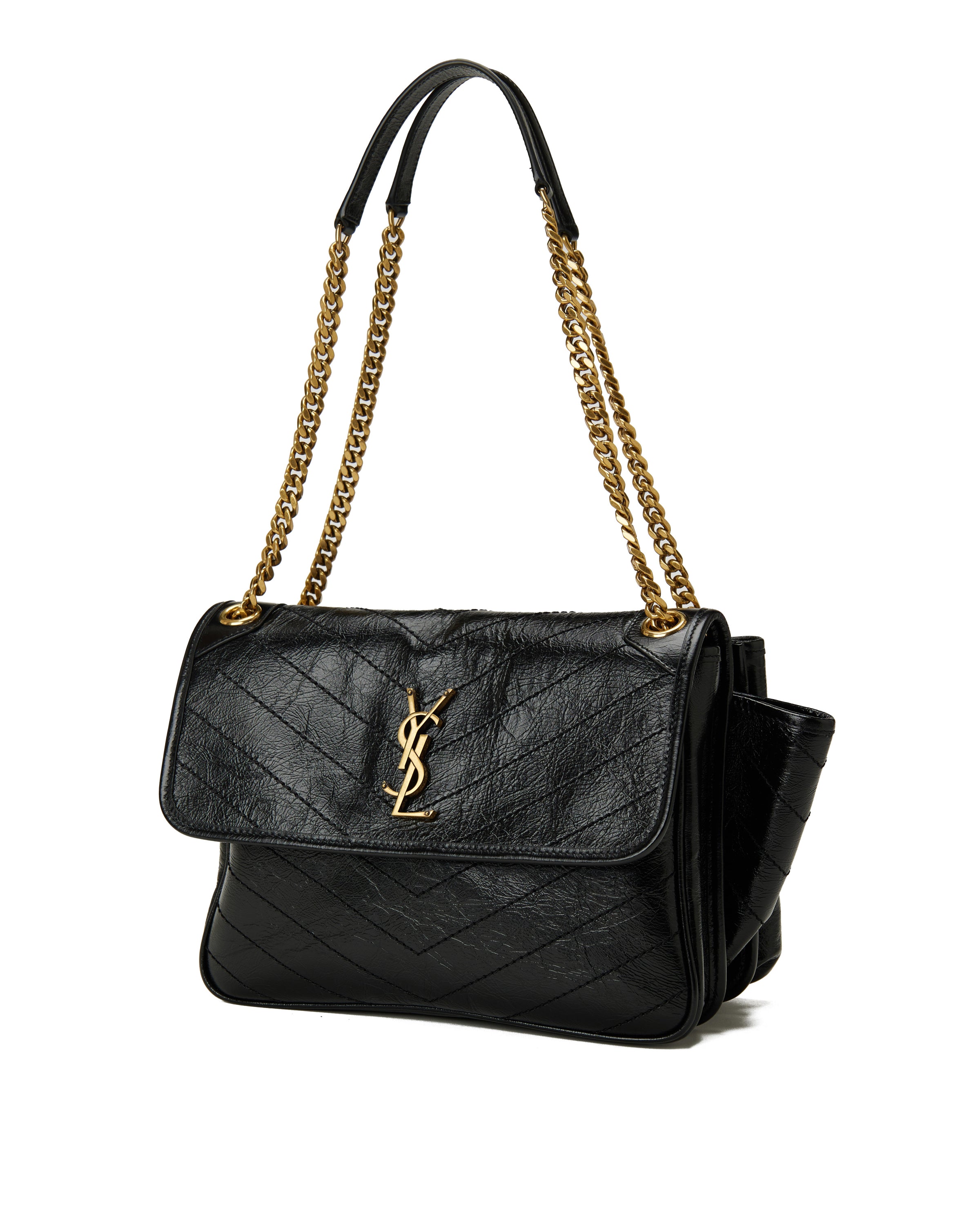 Saint Laurent Niki Tripouch leather bag – Luisa World