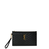 Saint Laurent Cassandre matelassé large pouch