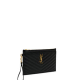 Saint Laurent Cassandre matelassé large pouch