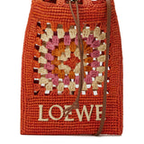 Loewe Paula's Ibiza Drawstring raffia pocket