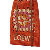 Loewe Paula's Ibiza Drawstring raffia pocket