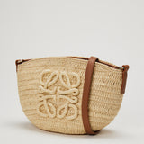 Loewe Paula's Ibiza Eclipse pochette raffia crossbody bag