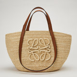Loewe Paula's Ibiza Eclipse medium raffia basket bag