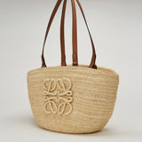 Loewe Paula's Ibiza Eclipse medium raffia basket bag