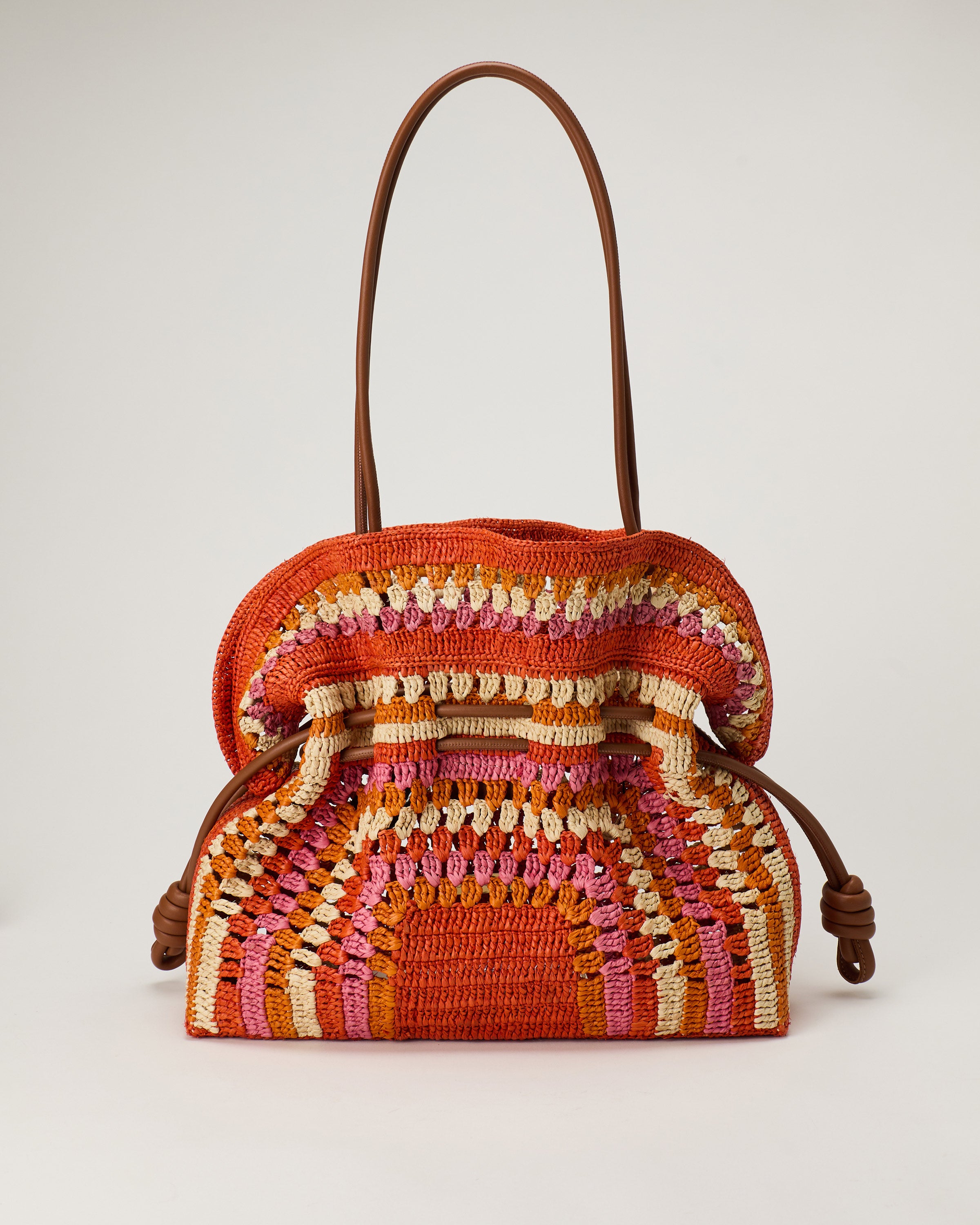 LOEWE PAULA'S IBIZA Loewe Paula's Ibiza Flamenco mini raffia