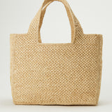 Loewe Paula's Ibiza Small font raffia tote bag