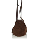 Iacobella Dolly suede bag