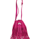 Iacobella Dolly suede bag
