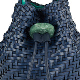 Iacobella Nirmala Intreccio leather bag