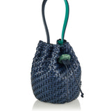 Iacobella Nirmala Intreccio leather bag