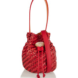 Iacobella Nirmala Intreccio leather bag
