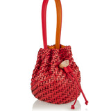 Iacobella Nirmala Intreccio leather bag