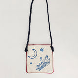 Kyr Lakis Tagari small canvas mermaid bag