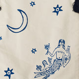 Kyr Lakis Tagari large canvas mermaid bag