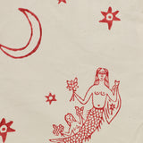 Kyr Lakis Tagari Large canvas mermaid bag
