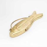 Vin Gold fishy top-handle bag