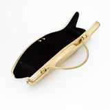 Vin Gold fishy top-handle bag