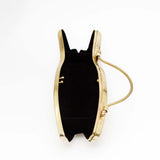 Vin Gold fishy top-handle bag