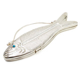 Vin Silver Fishy top-handle bag