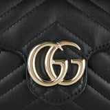 Gucci GG Marmont wallet on chain