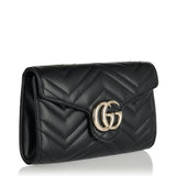 Gucci GG Marmont wallet on chain