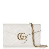 Gucci GG Marmont wallet on chain