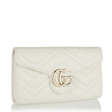 Gucci GG Marmont wallet on chain