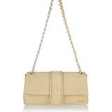Bambino Chaine suede shoulder bag