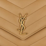 Loulou large matelassé leather shoulder bag