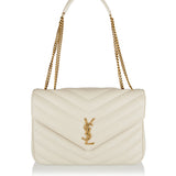 Saint Laurent Loulou large matelassé leather shoulder bag
