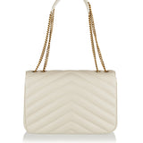 Saint Laurent Loulou large matelassé leather shoulder bag